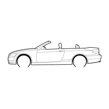 BMW Série 3 E93 cabriolet - détaillée 100 cm