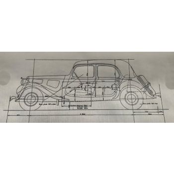 Citroen Traction before 1954 - 120 cm