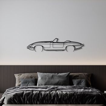 Jaguar Type E Cabriolet Détaillée