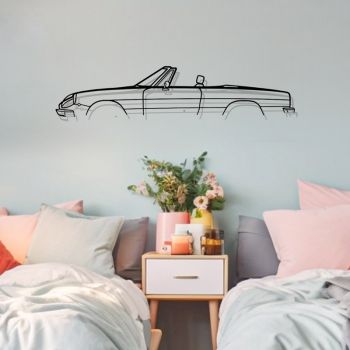 Décoration murale en métal - Alfa Romeo Spider 1979