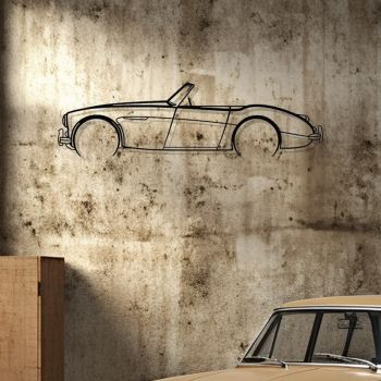 Austin Healey 100-6 1957 détaillée