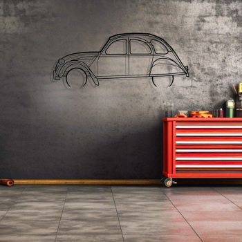 Citroen 2CV 1966 Détaillée